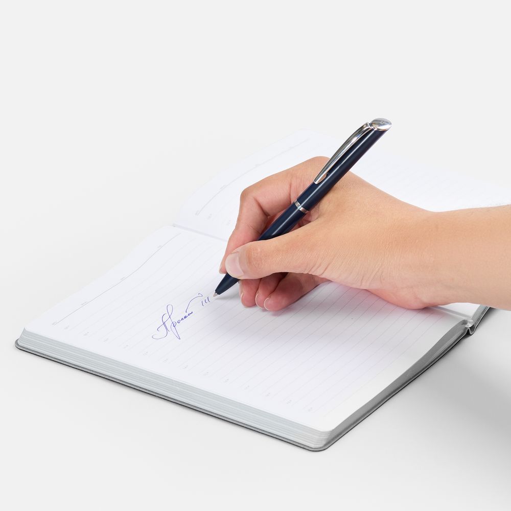 Ручка шариковая Ringa, темно-синяя-2