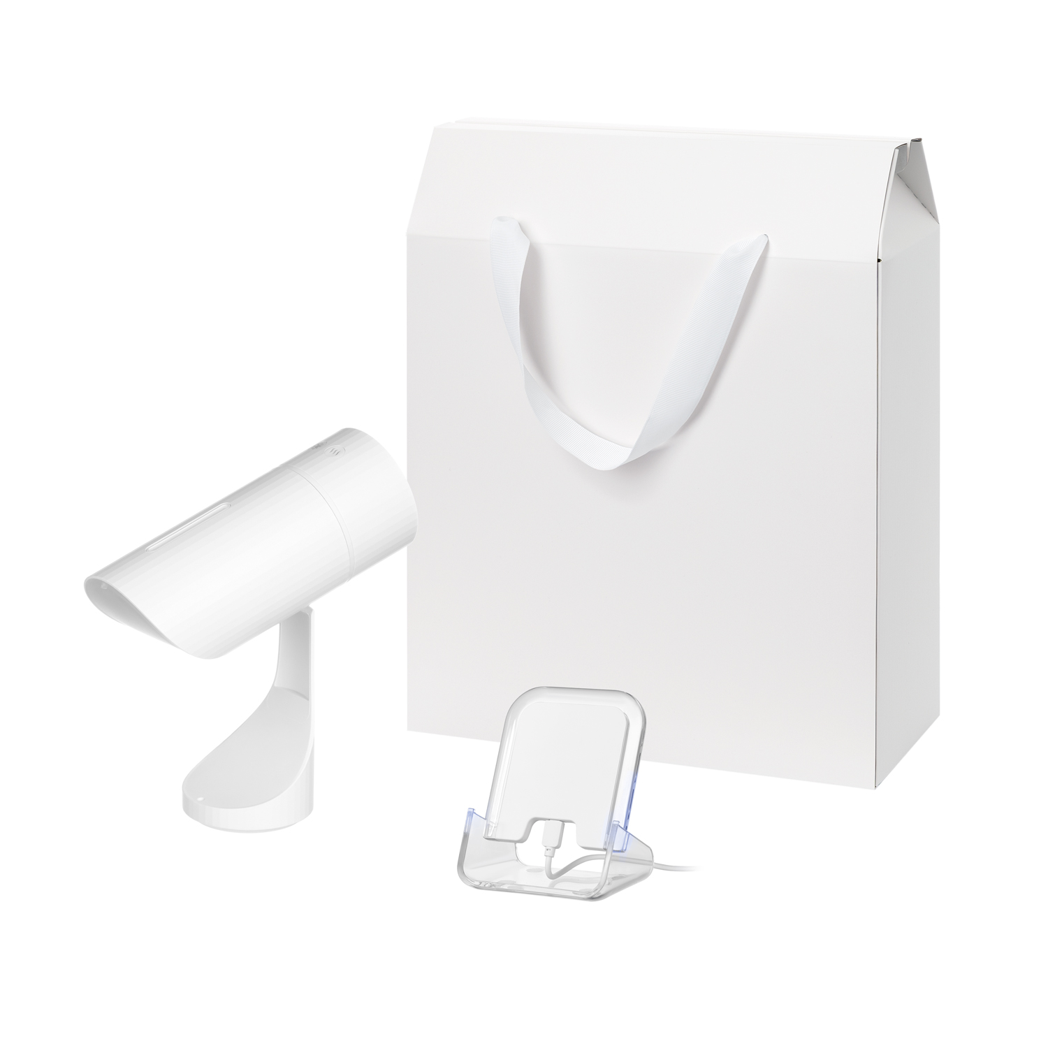 Подарочный набор Призма, Гласс НЕО (Prisma, Gloss NEO), белый (увлажнитель воздуха, зарядное устройство)-0