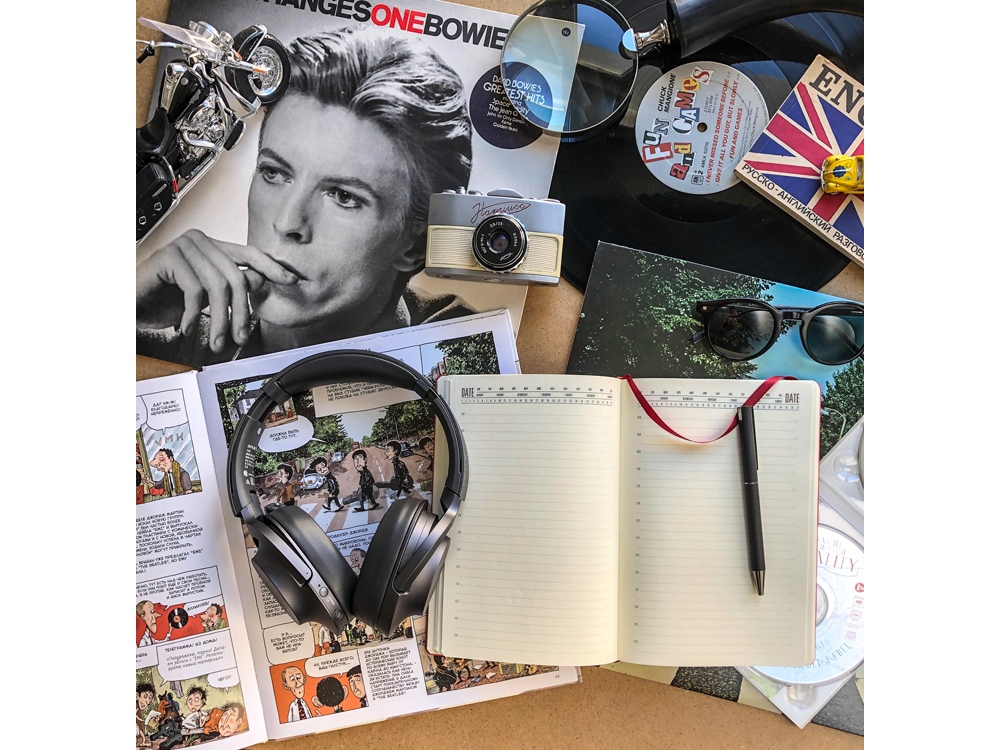 Ежедневник недатированный  А5 LONDON, черный-9