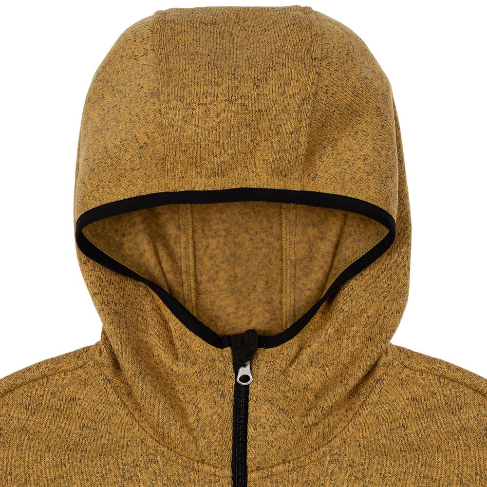 Куртка с капюшоном унисекс Gotland, горчичная-1