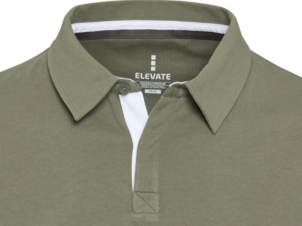 Clyde толстовка-поло унисекс для регби - Зеленый-3