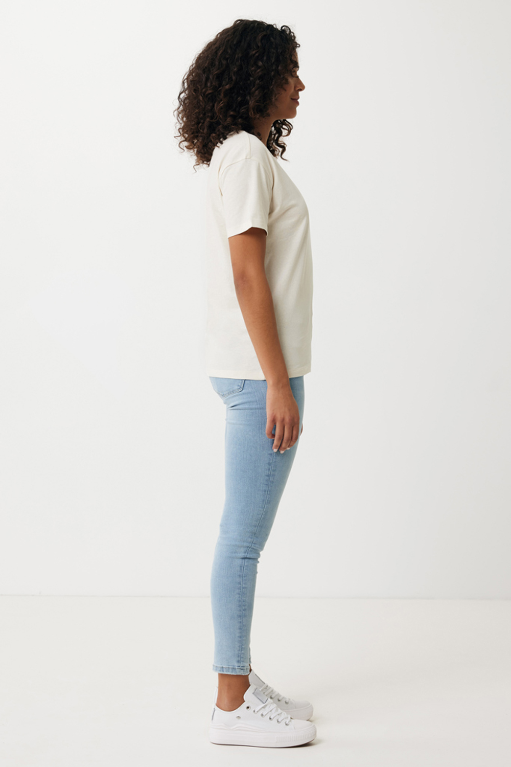 Футболка Iqoniq Yala из переработанного хлопка, женская, 160 г/м²-7