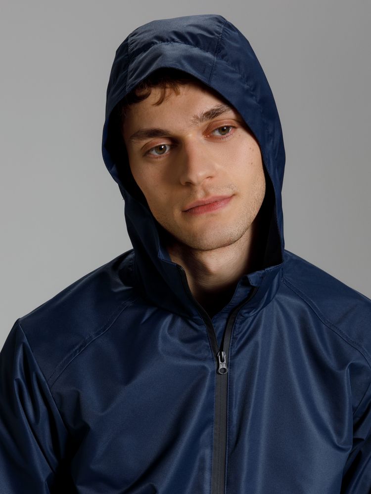 Куртка унисекс Nordvind DWR, темно-синяя-7