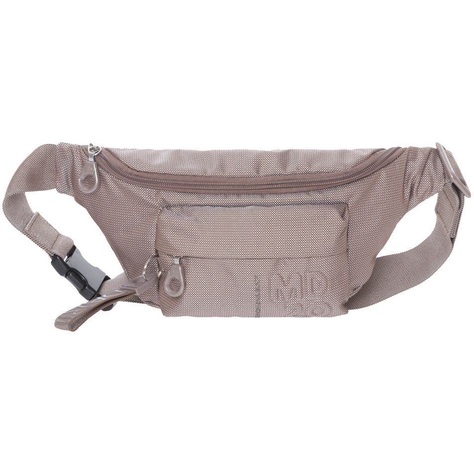 Сумка поясная MD20, серо-коричневая-1