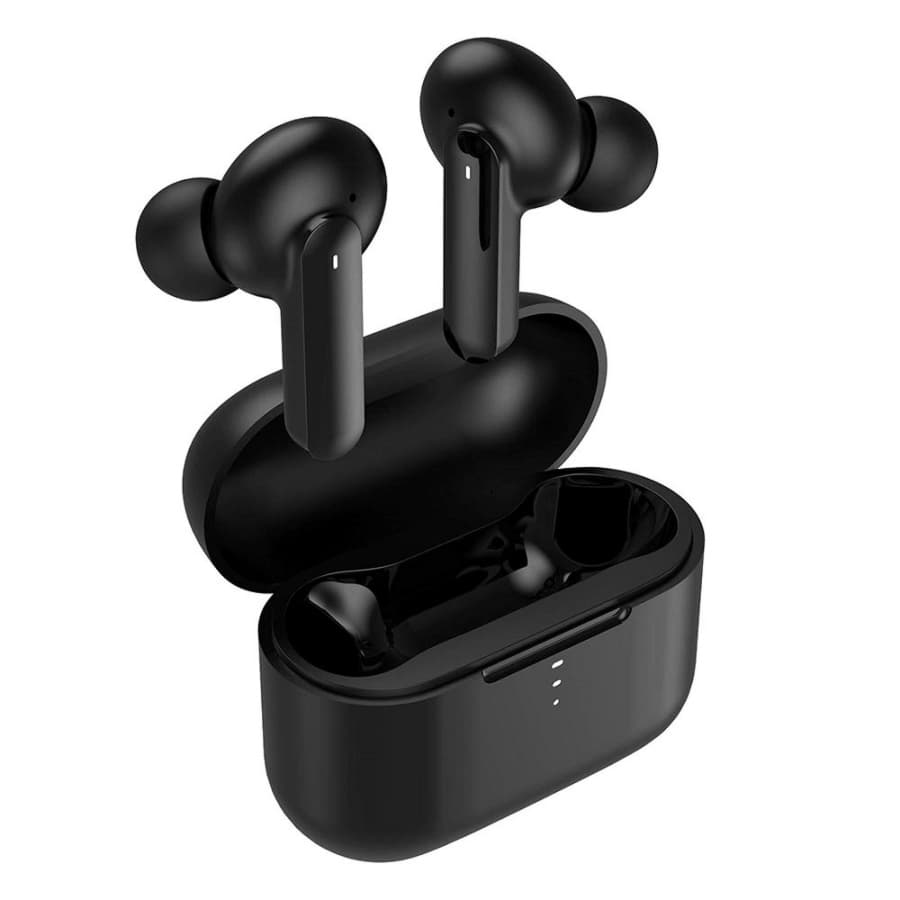 Наушники беспроводные с зарядным боксом HIPER TWS ELIT, цвет черный, черный-1