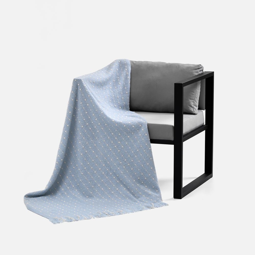 Плед Laforet, голубой-2