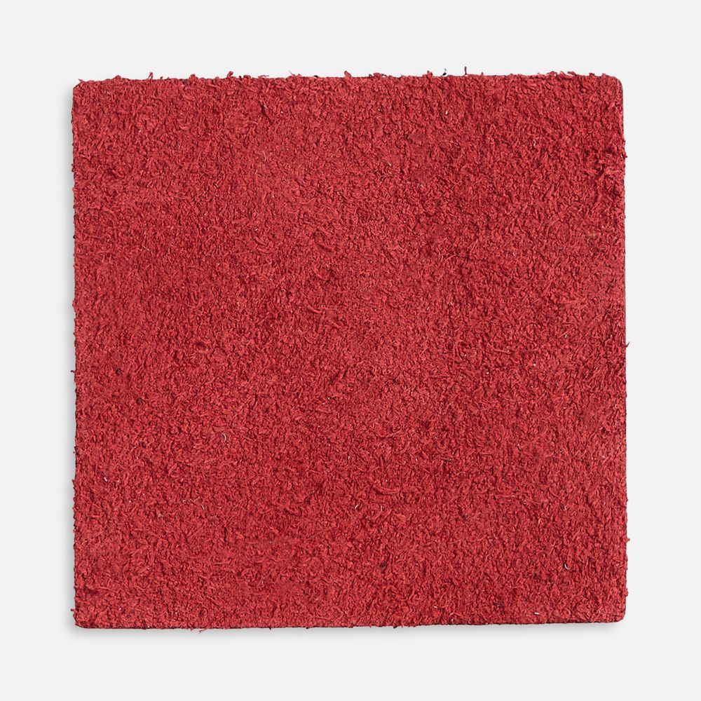 Лейбл кожаный Pasek, L, красный-2