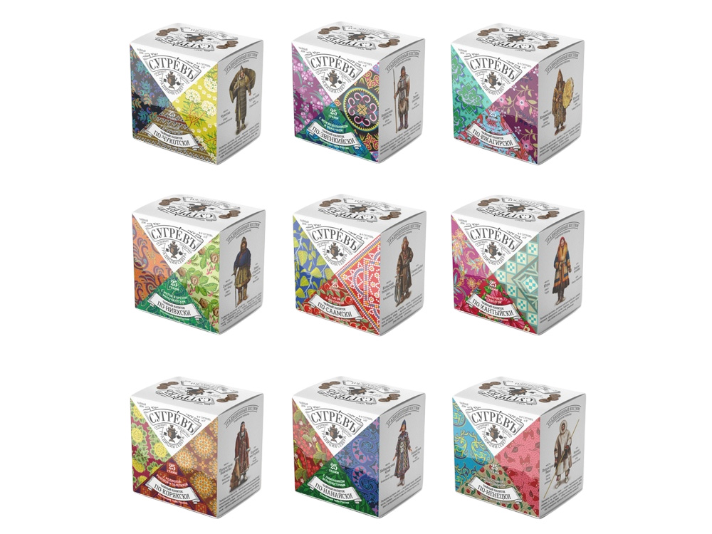 Подарочный набор c чаем Сокровища Севера в деревянной шкатулке без лого-3