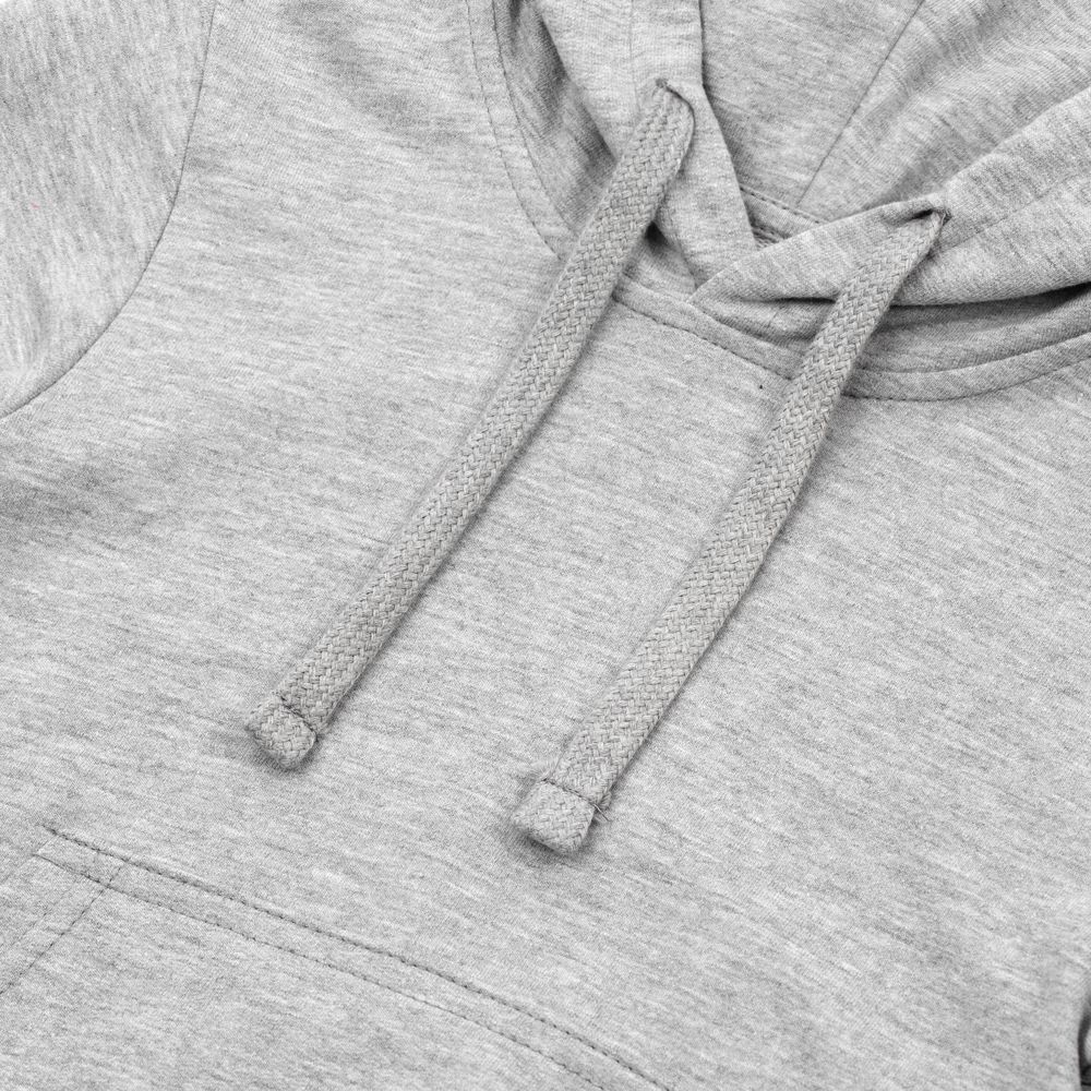 Толстовка с капюшоном детская Kirenga Kids, серый меланж-3