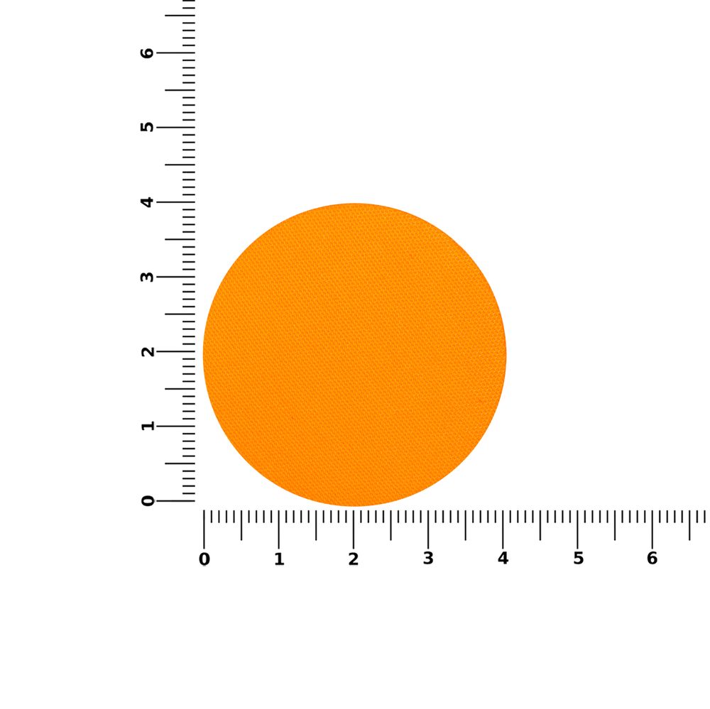 Наклейка тканевая Lunga Round, M, оранжевый неон-1