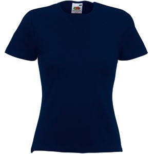 Футболка женская LADY FIT CREW NECK T 210, глубокий темно-синий-0