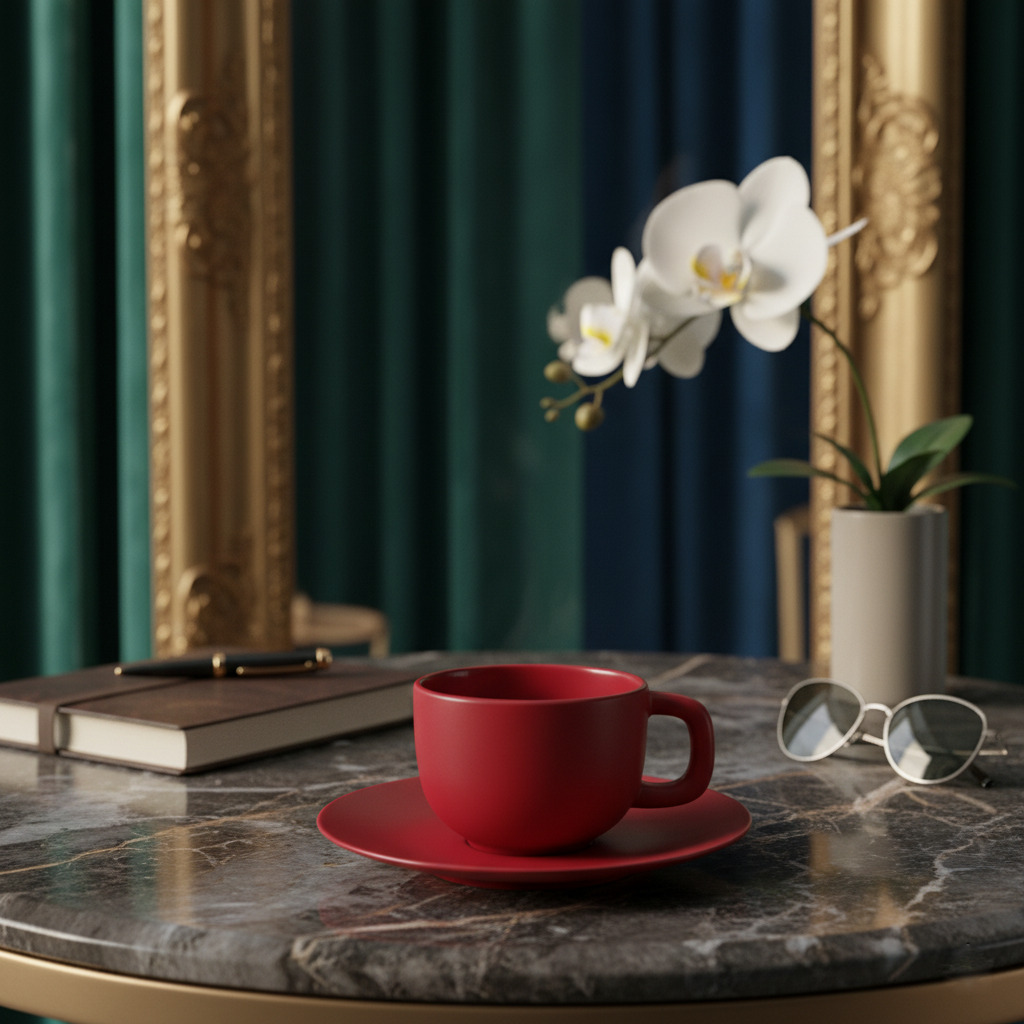 Чайная пара Frozen, Красный-1