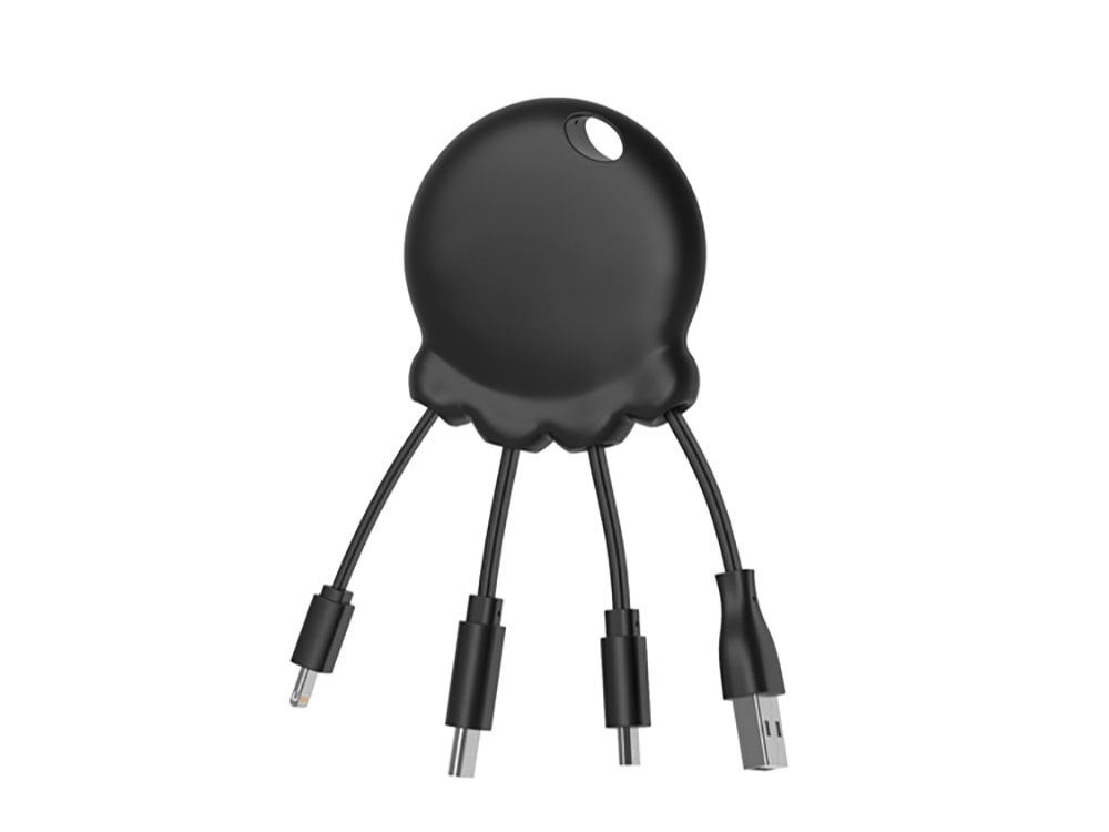Портативное зарядное устройство Octopus Booster, 1000 mAh, черный-0
