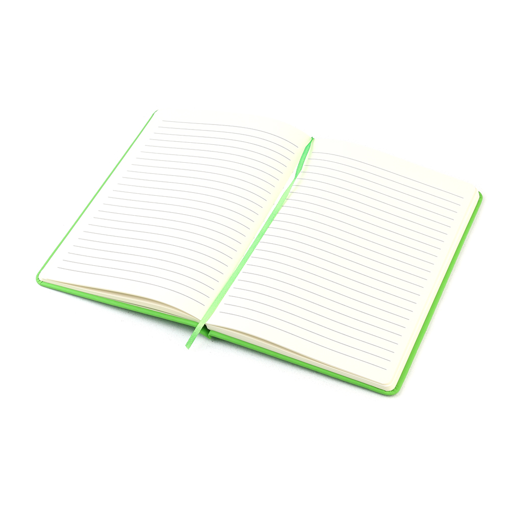 Блокнот A5 Monte в твёрдом переплёте, Зелёный-1