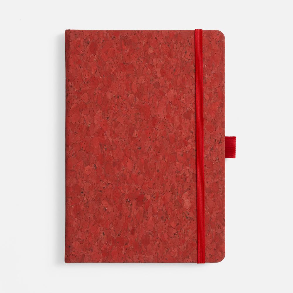 Блокнот Cork County, красный-2