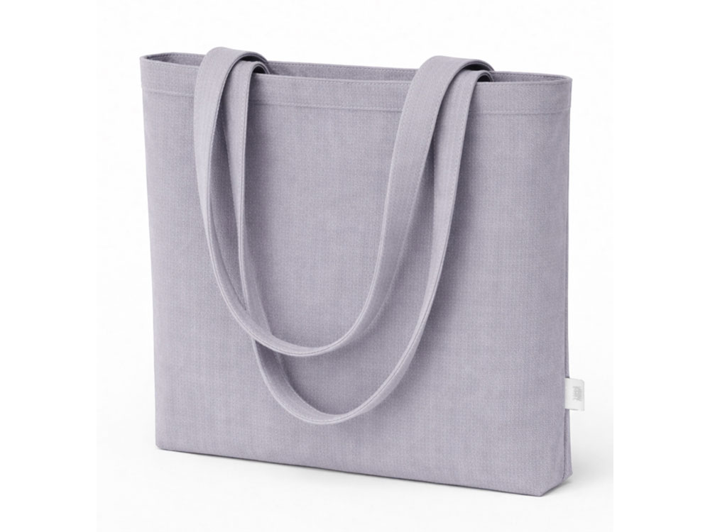 Сумка Твил из хлопка, 210 г/м2, серый-0
