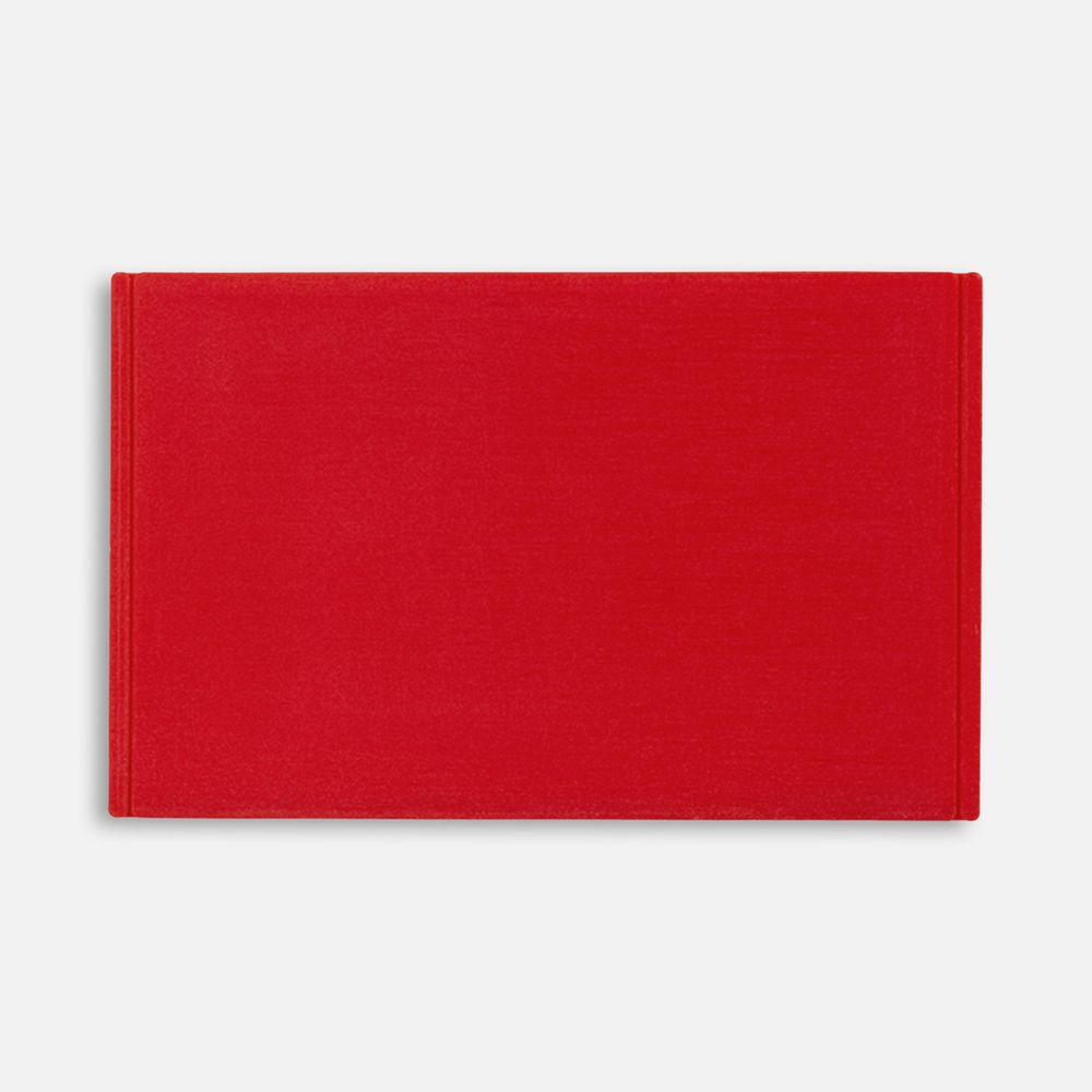 Лейбл из ПВХ Dzeta, ХL, красный-0