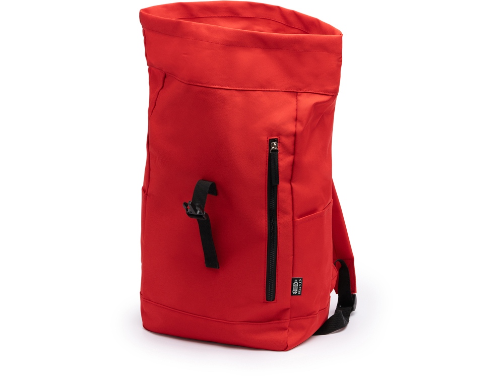Рюкзак из RPET полиэстера DRONTE, красный-3