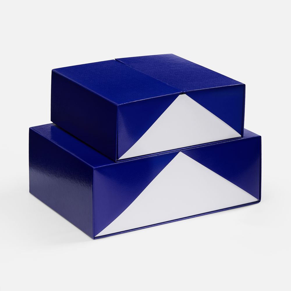 Коробка складная Foldream, S, синяя-3