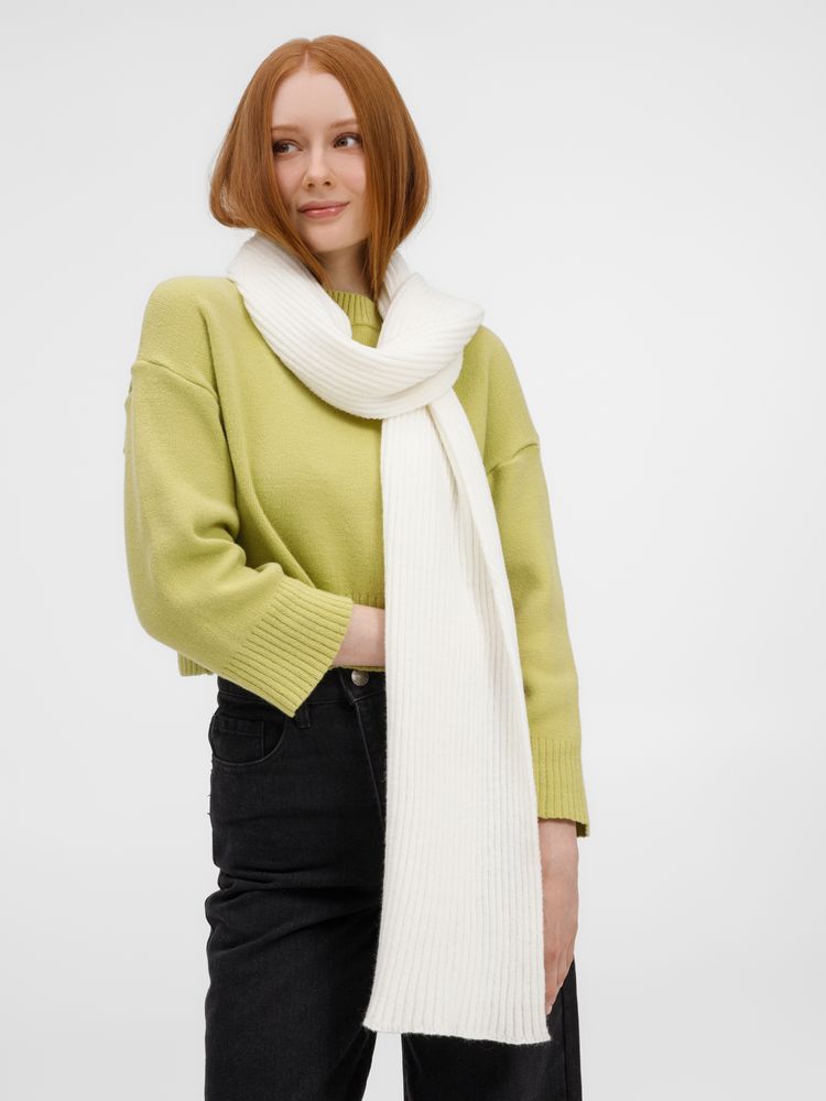 Шарф Laconi, молочно-белый-2