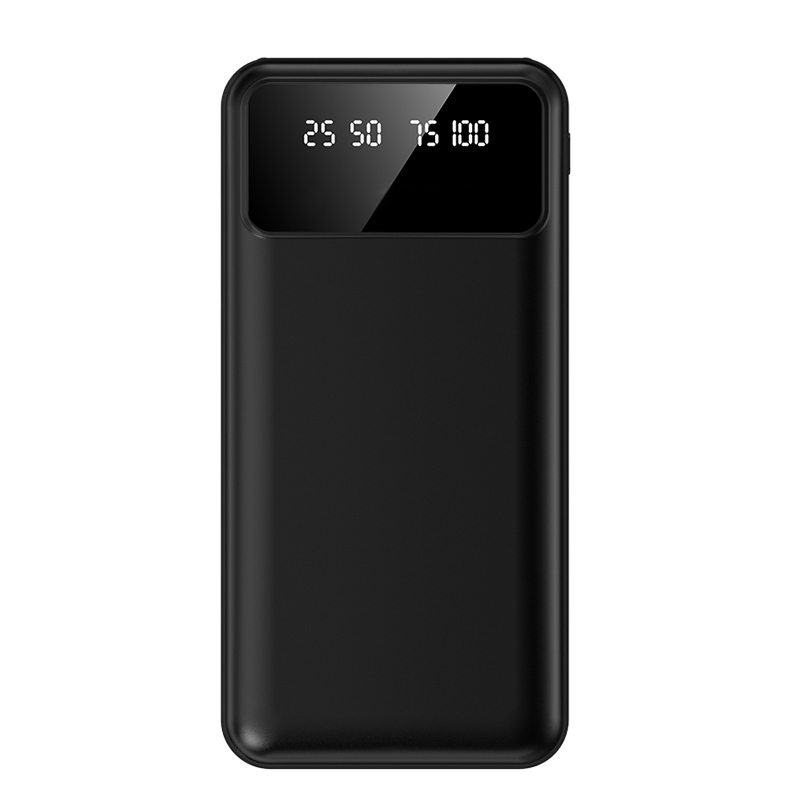 Внешний аккумулятор Dorado 10 000 mAh с фонариком, Черный-2