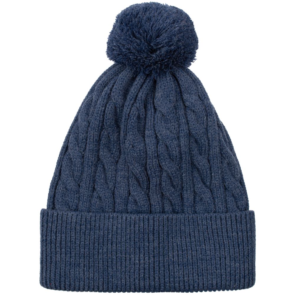 Шапка Heat Trick, синий меланж-1