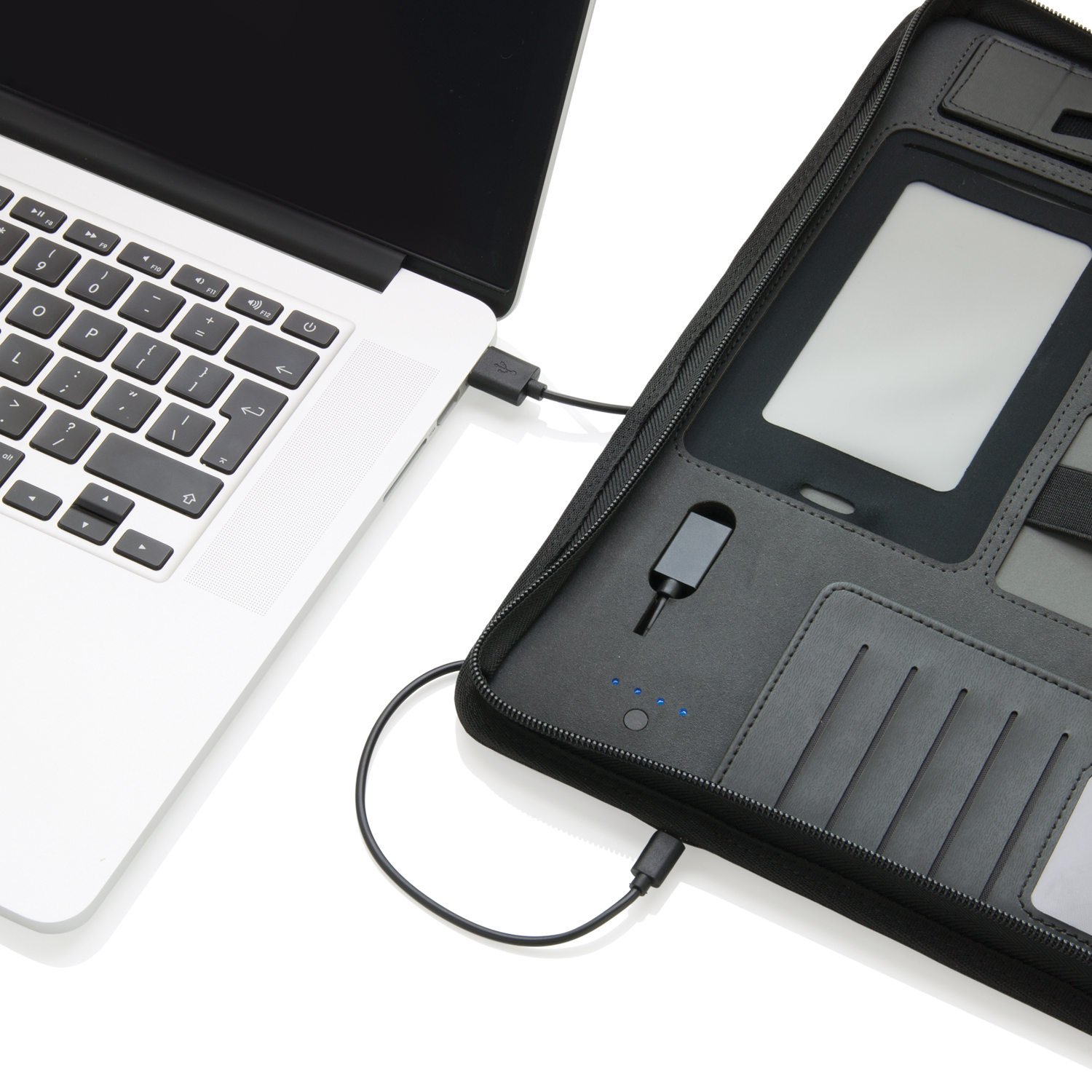 Папка для документов с зарядным устройством Tech-2