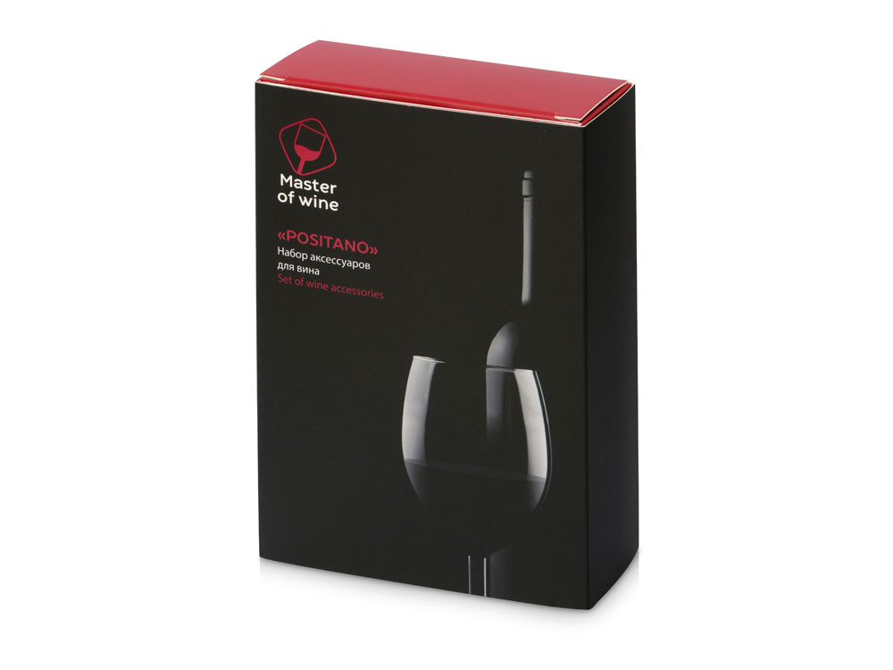 Набор для вина Positano с аэратором и вакуумной пробкой-9