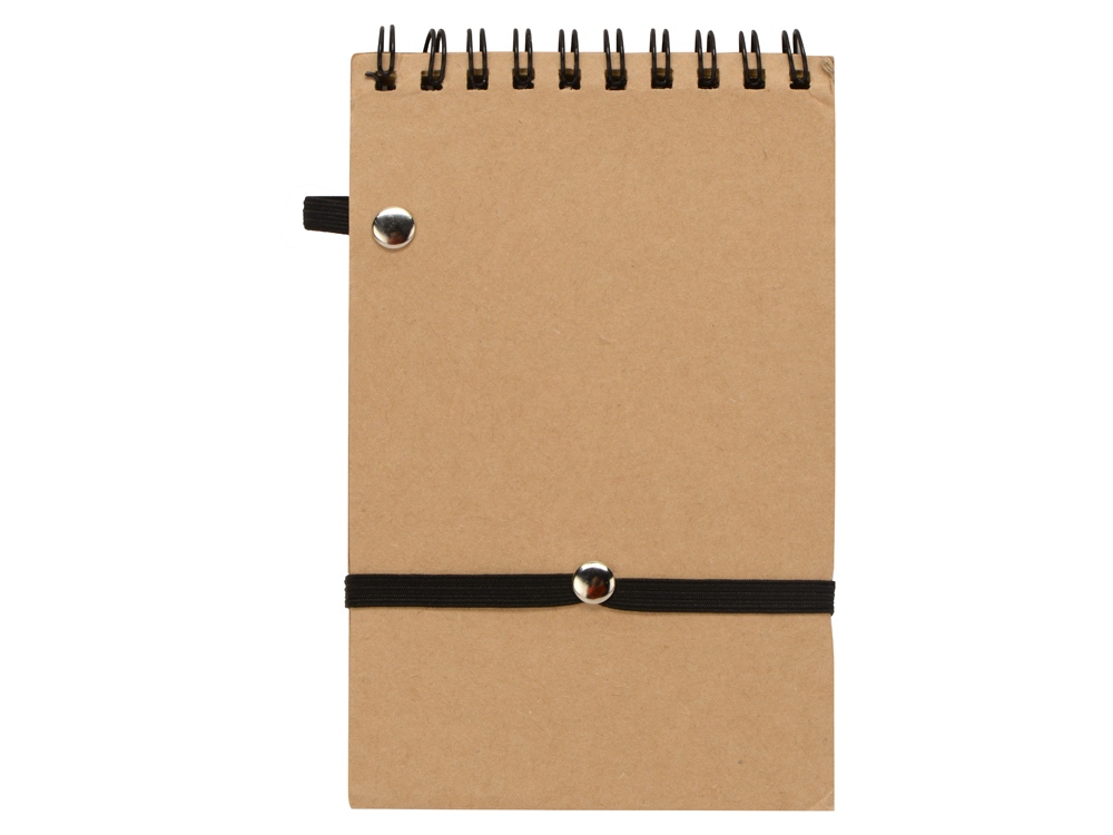 Блокнот B7 Forli с обложкой из пробки, натуральный-3