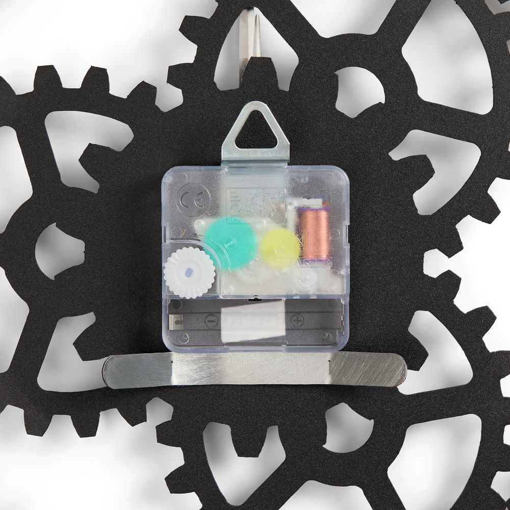 Часы «Ход времени», черные-2