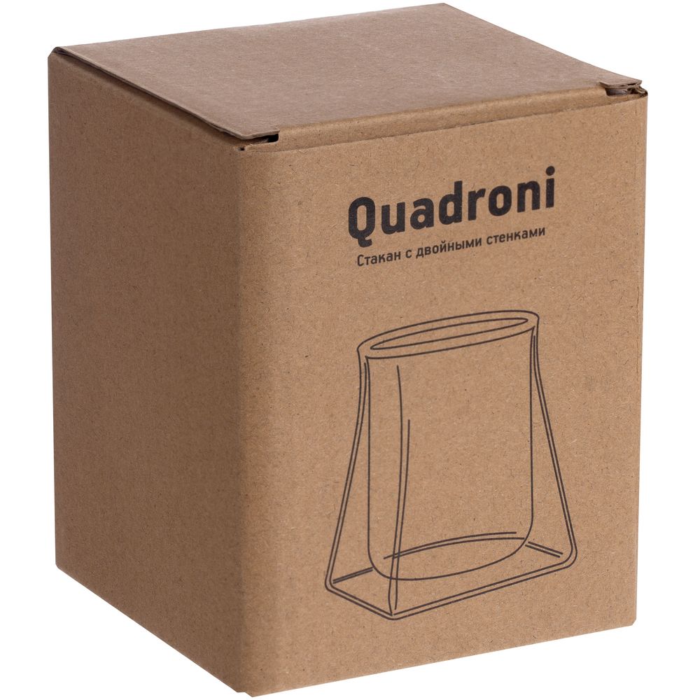 Стакан с двойными стенками Quadroni-2