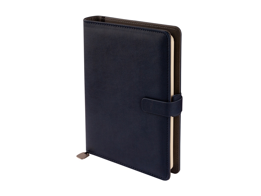 Ежедневник недатированный В5 Toscana, темно-синий-0