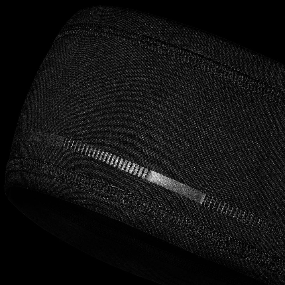 Спортивная повязка утепленная Jogge, черная-3