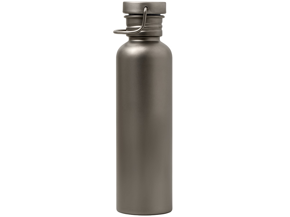 Бутылка для воды из титана Titan, 750ml, темно-серый-2