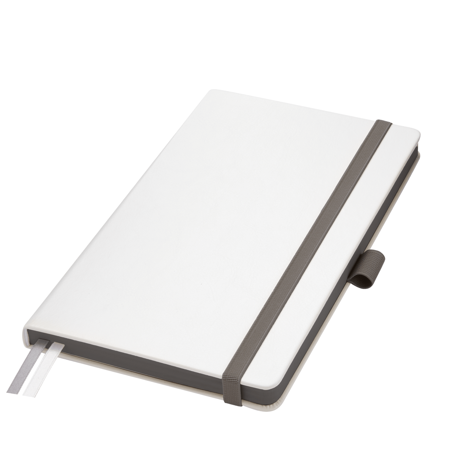 Ежедневник Arctic недатированный, белый/темно-серый-0