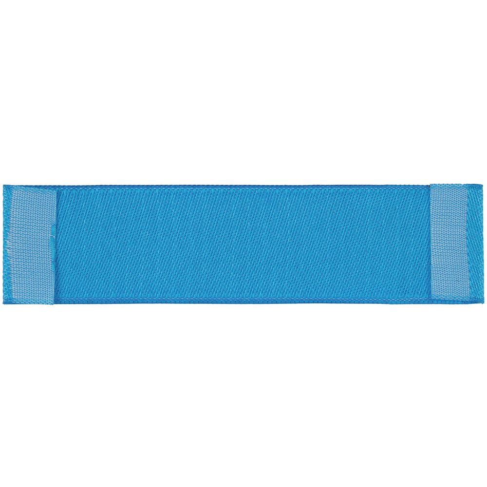 Лейбл тканевый Epsilon, S, голубой-1