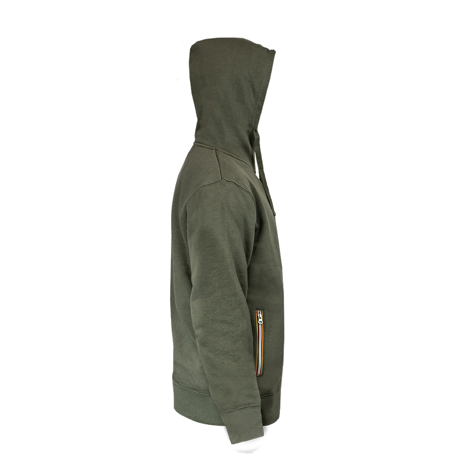 Толстовка мужская с начесом LAS VEGAS MAN 280, зеленый-8