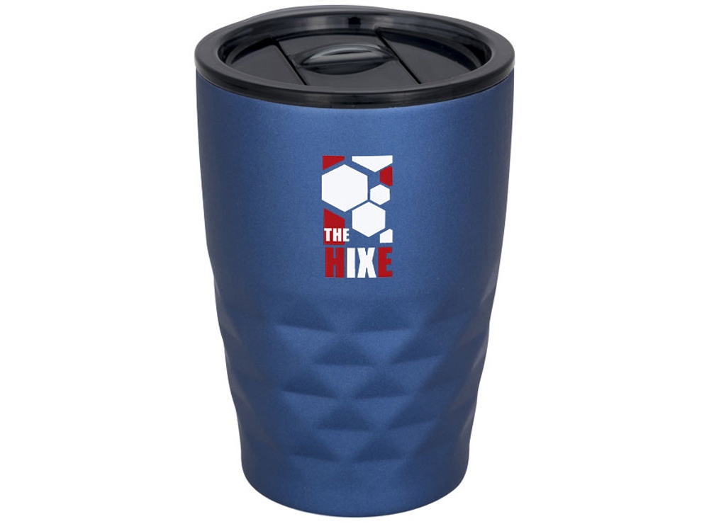 Кружка Geo с вакуумной изоляцией, синий/черный-5