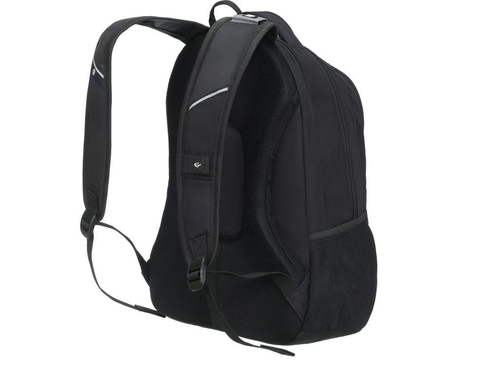 Рюкзак TORBER ПРОРЫВ с отделением для ноутбука 15, чёрный, полиэстер 600D, 35x20x47 см, 33л-2