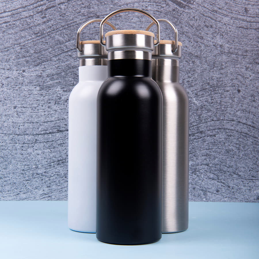 Бутылка для воды DISTILLER, 500мл, черный-5