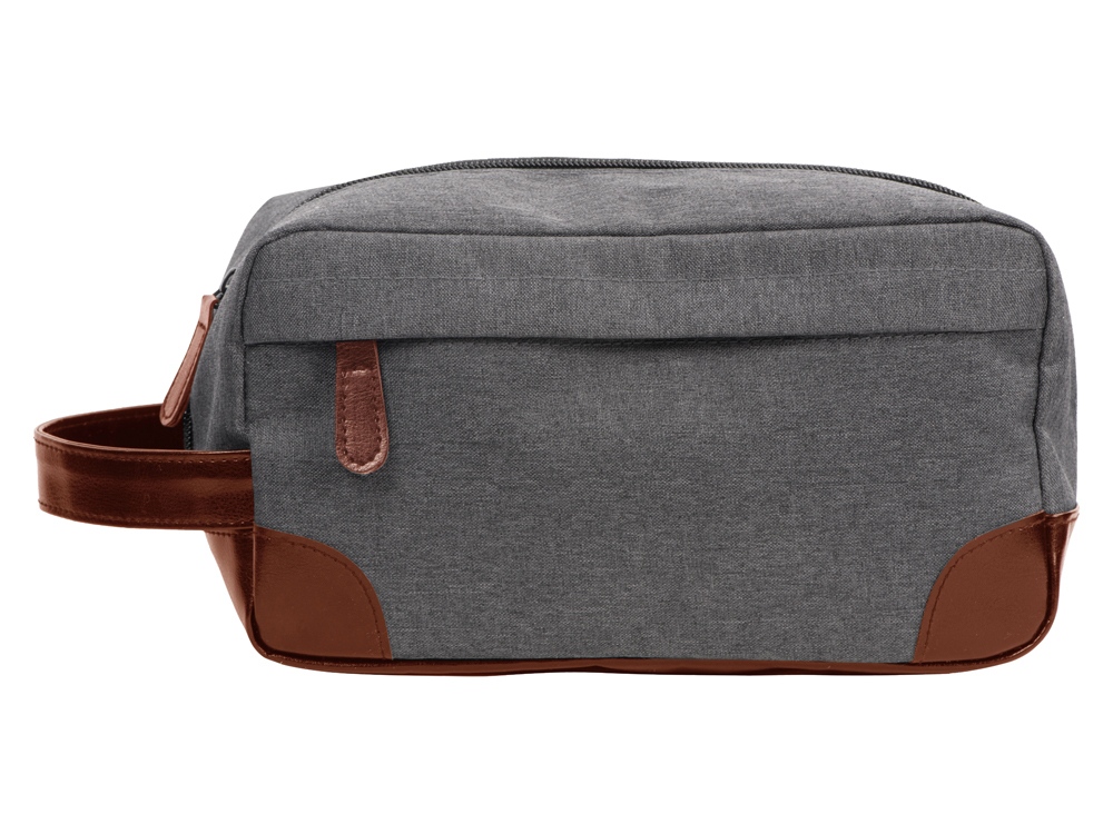 Несессер Fabrizio, серый/коричневый-2