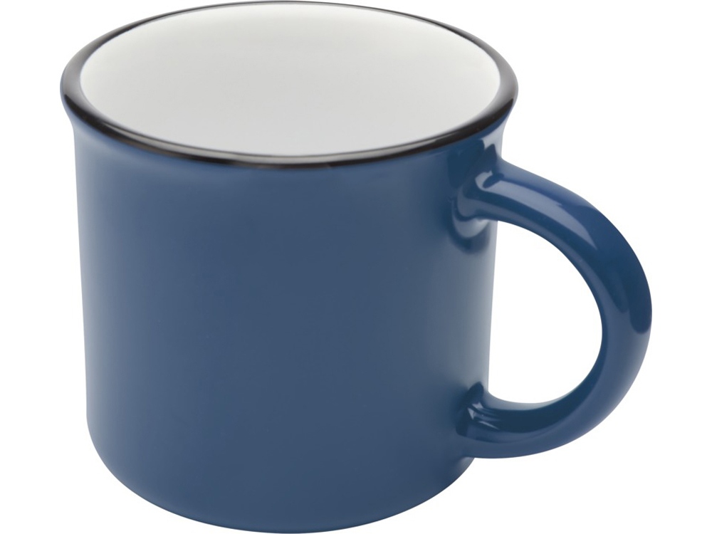 Bari керамическая кружка объемом 240 мл, синий-0