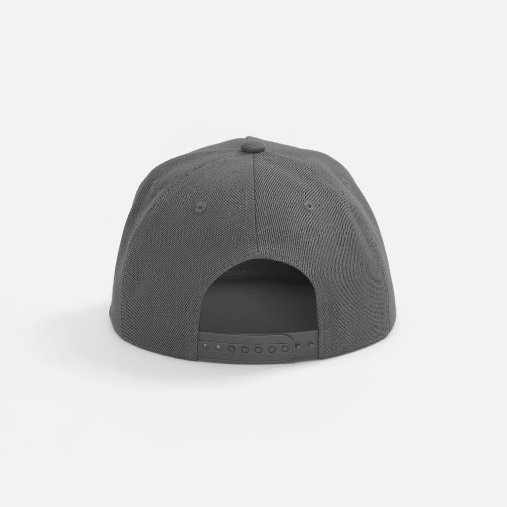 Бейсболка Epicore с прямым козырьком, серая-4