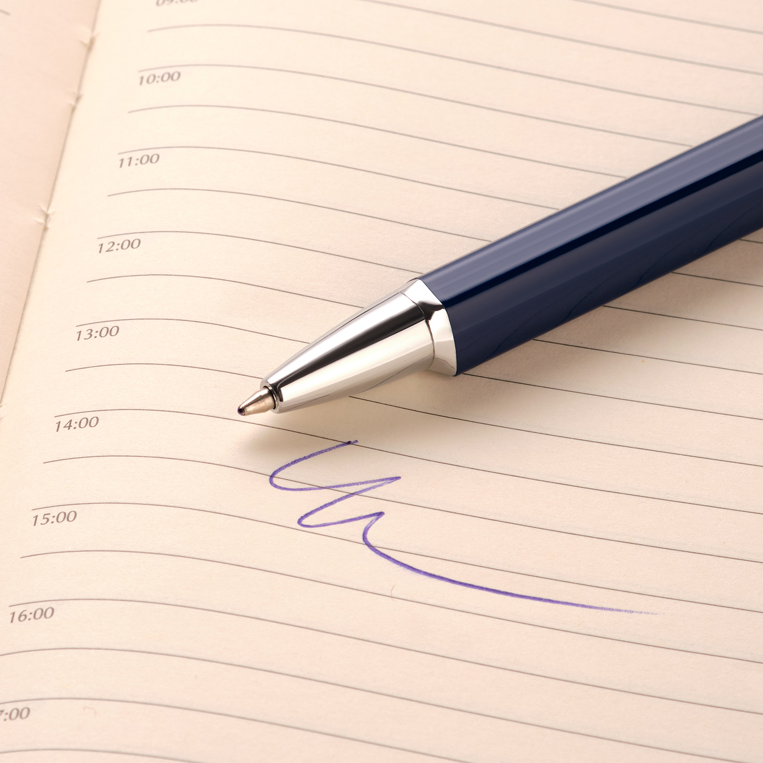 Шариковая ручка Penta, синяя-4