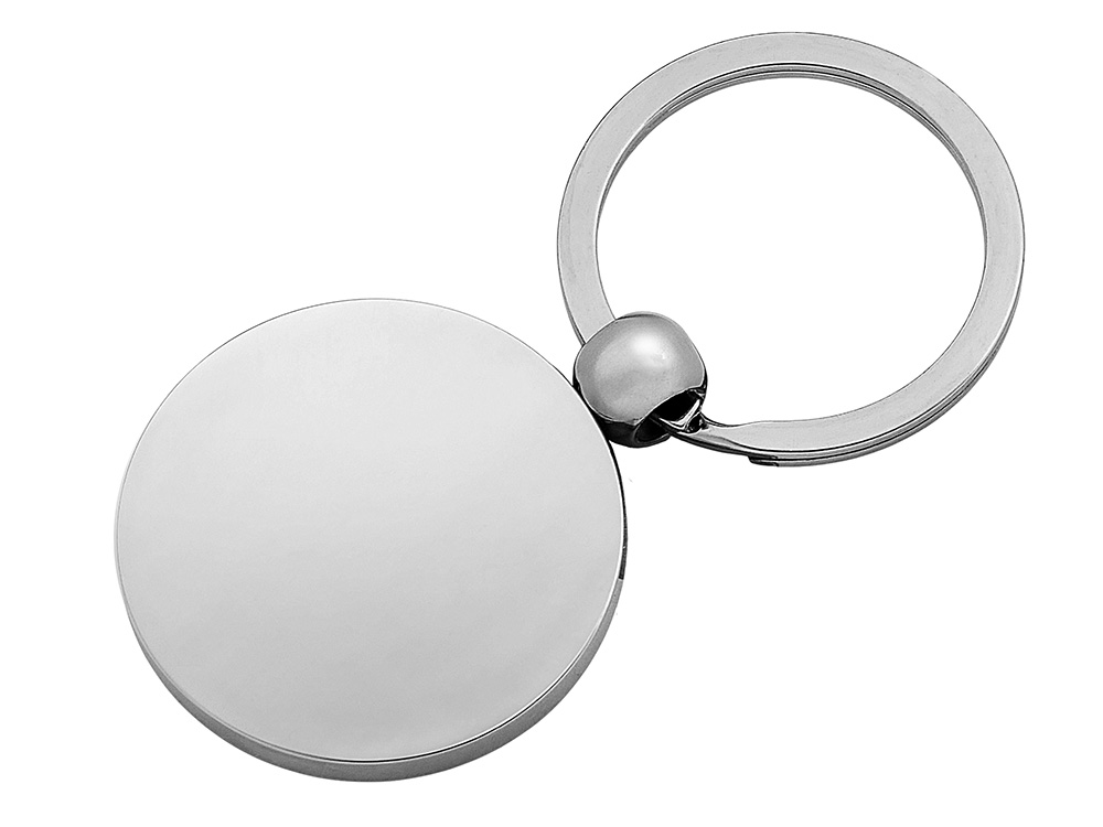 Брелок Rotating Steel Rnd, серебристый-0