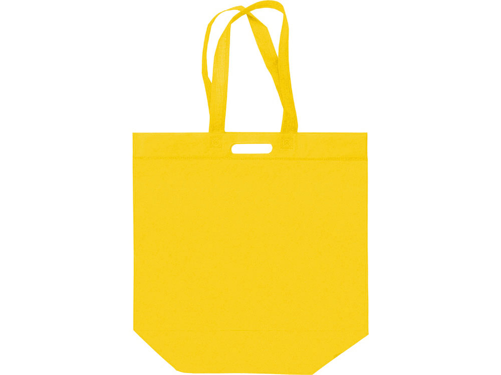 Сумка для покупок из спанбонда Scope, 455*160*380 с ручкой 550/30 мм, желтый-1