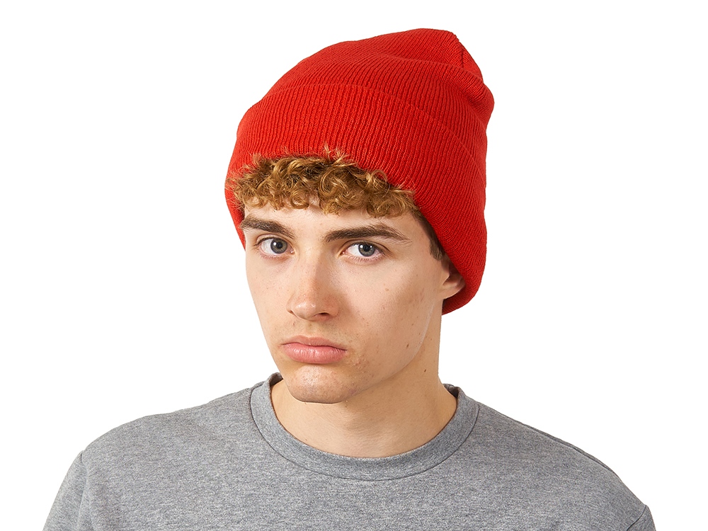 Шапка Dunant, двуслойная, красный-1