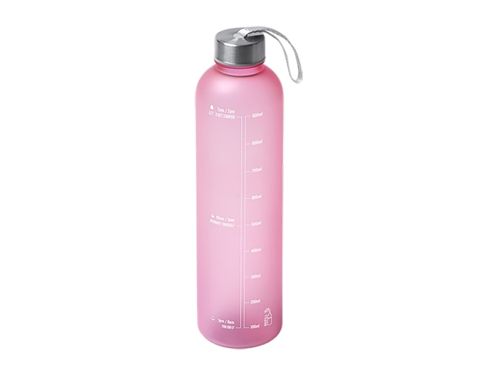 Бутылка для воды Йогер из PCTG, объем 1000 мл, красный-1