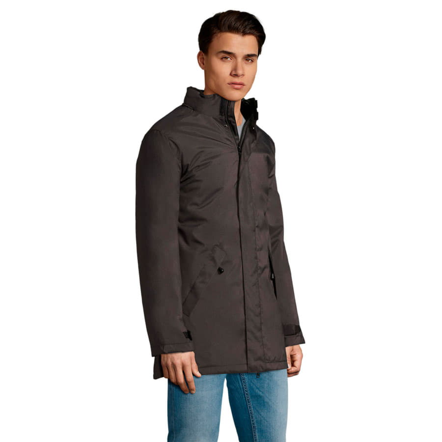 Куртка-парка унисекс ROBYN 170, темно-серый-1