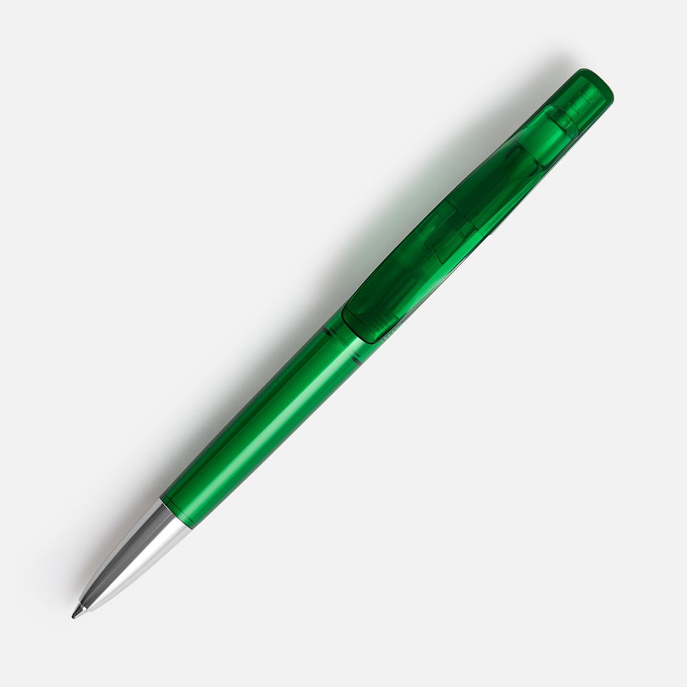 Ручка шариковая Prodir DS2 PTC, зеленая-3